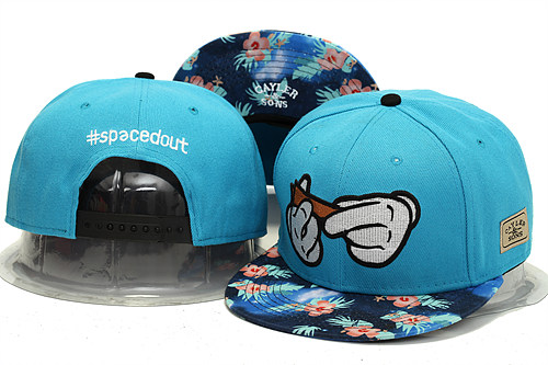 CAYLER & SONS Blue Snapback Hat YS 0613